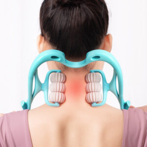 6-Roller Cervical Neck Massager – Deep Tissue Relief for Neck Pain, Stiffness & Tension
