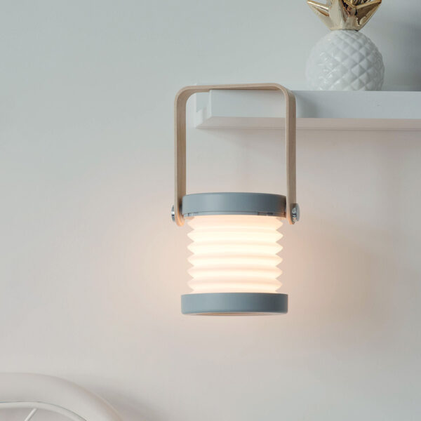 Touch LED Night Lamp – Foldable USB Rechargeable Lamp with 3 Brightness Levels