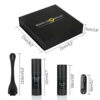 Advanced Beard Growth Kit – Microneedle Roller, Growth Serum & Grooming Set