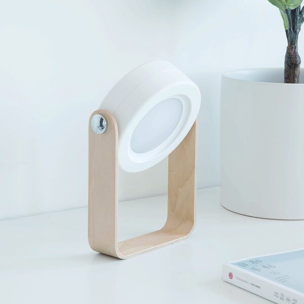 Touch LED Night Lamp – Foldable USB Rechargeable Lamp with 3 Brightness Levels