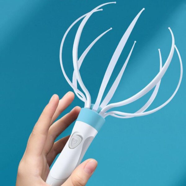 Best Electric Scalp Massager – 8-Claw Vibrating Head Massager for Hair Growth & Stress Relief