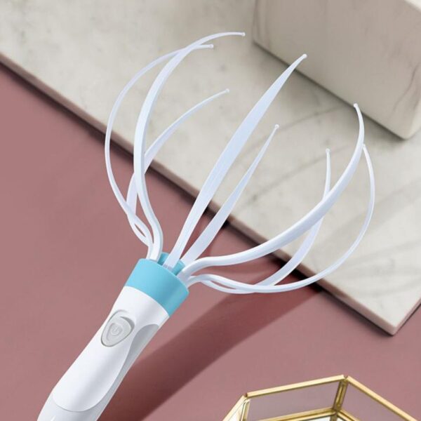 Best Electric Scalp Massager – 8-Claw Vibrating Head Massager for Hair Growth & Stress Relief
