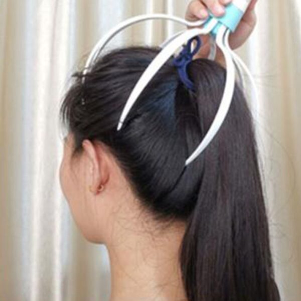Best Electric Scalp Massager – 8-Claw Vibrating Head Massager for Hair Growth & Stress Relief