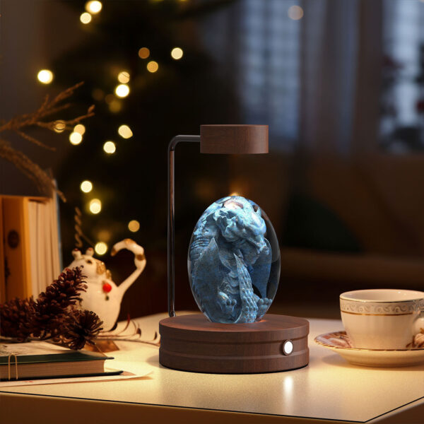 Magical Crystal Ball Night Light – 3D Cosmic Dinosaur LED USB Bedside Lamp for Home & Birthday Gifts