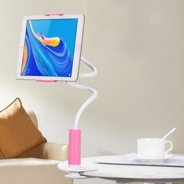 Phone Holder Stand – Powerful 360° Flexible Bed & Desk Mount for Phones & Tablets