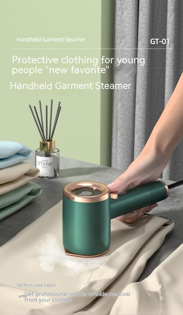 Portable Garment Steamer – Powerful Wrinkle Removal for Home & Travel (Fast Heat & Easy Use)