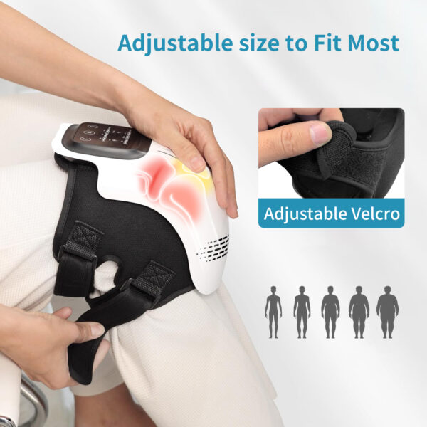 Knee Massager for Pain Relief – Deep Heating & Infrared Therapy for Fast Joint Comfort