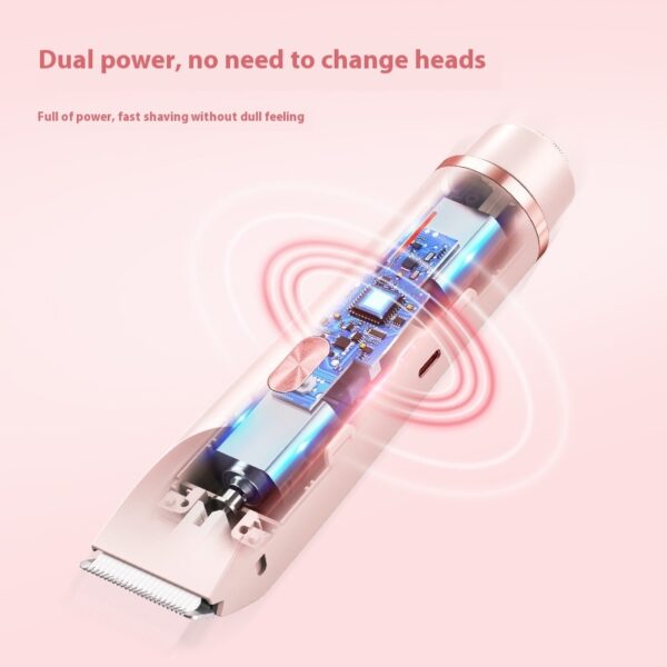 Best Women Body Hair Trimmer – Electric Bikini Shaver for Smooth Skin (Wet & Dry)