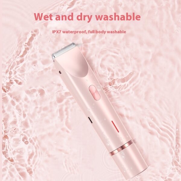 Best Women Body Hair Trimmer – Electric Bikini Shaver for Smooth Skin (Wet & Dry)