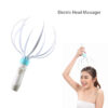 Best Electric Scalp Massager – 8-Claw Vibrating Head Massager for Hair Growth & Stress Relief
