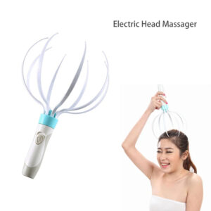 Best Electric Scalp Massager – 8-Claw Vibrating Head Massager for Hair Growth & Stress Relief