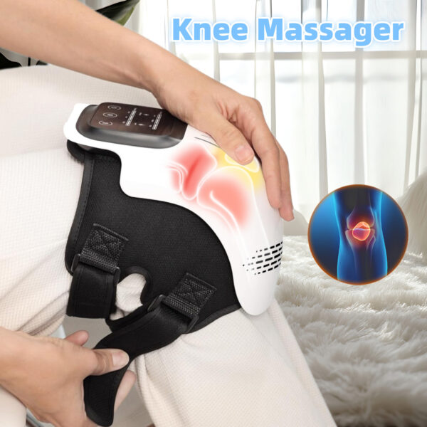 Knee Massager for Pain Relief – Deep Heating & Infrared Therapy for Fast Joint Comfort