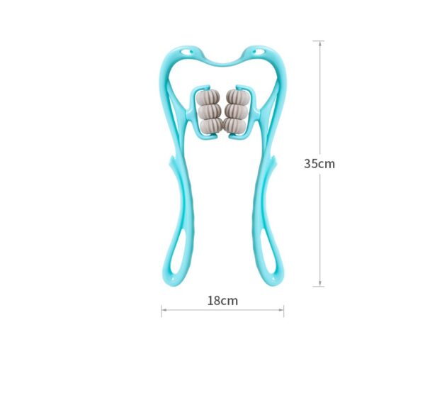 6-Roller Cervical Neck Massager – Deep Tissue Relief for Neck Pain, Stiffness & Tension