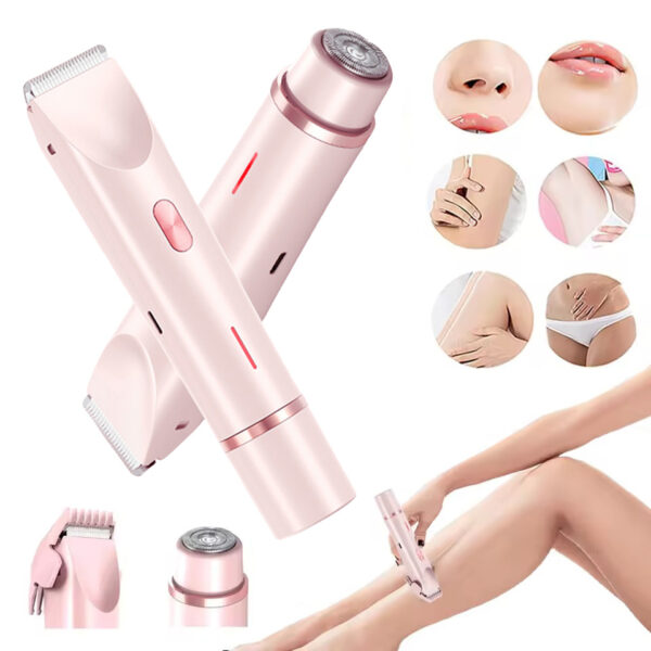 Best Women Body Hair Trimmer – Electric Bikini Shaver for Smooth Skin (Wet & Dry)