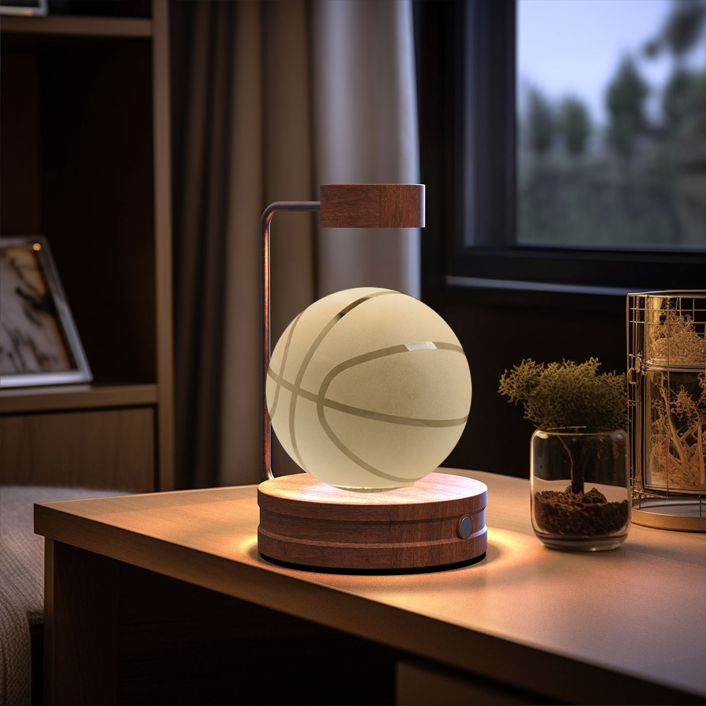 Magical Crystal Ball Night Light – 3D Cosmic Dinosaur LED USB Bedside Lamp for Home & Birthday Gifts - Image 13