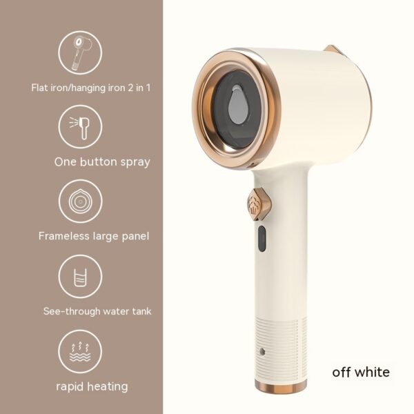 Portable Garment Steamer – Powerful Wrinkle Removal for Home & Travel (Fast Heat & Easy Use)
