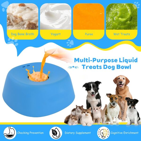 Best Pet Slow Feeder Licking Bowl – Anti-Choking Non-Slip Dog Bowl for Treats & Feeding
