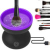 Ultimate 1-Piece Electric Makeup Brush Cleaner Machine – Portable Automatic USB Device for All Sizes