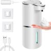 Automatic Touchless Foaming Soap Dispenser 380ml – USB Rechargeable Sensor Pump