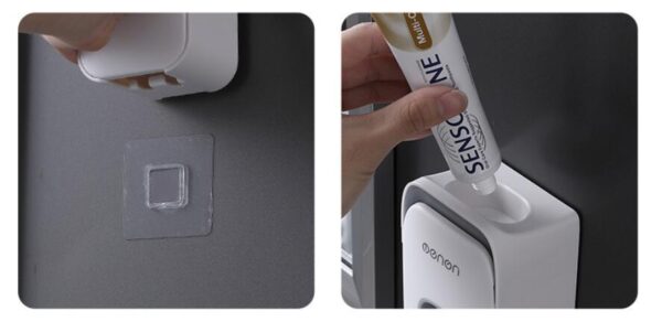Automatic Toothpaste Dispenser – Wall Mounted Hands-Free Bathroom Organizer