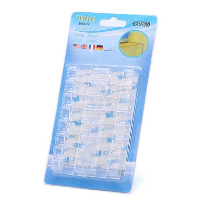 Cable Organizer Clips Self Adhesive (10 Pack) – Strong Wire Management for Desk & Home