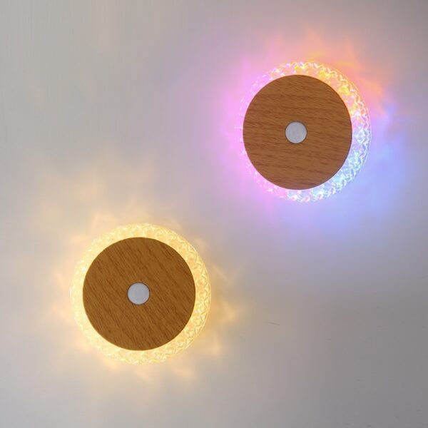 Smart Motion Sensor Wall Light Rechargeable – 7W Powerful LED Night Light for Home Safety