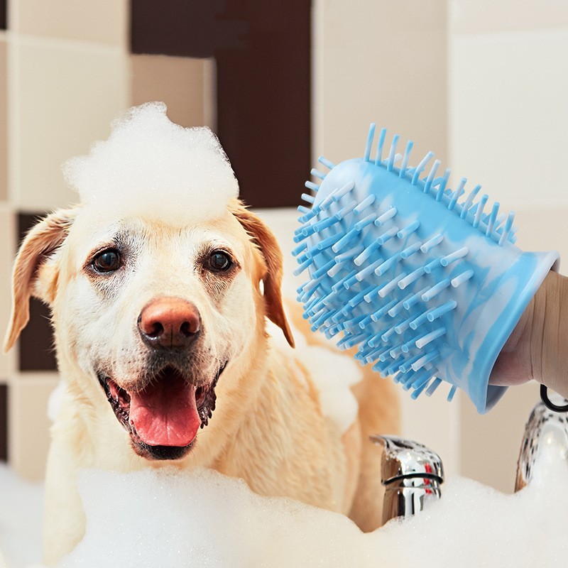 2 In 1 Dog Paw Cleaner Cup Soft Pet Dog Foot Cleaning Washer Brush Cup Portable Pet Foot Washer Paw Clean Brush Foot Cleaning Bucket Pet Products - Image 2