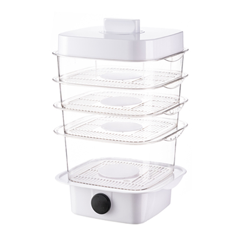 Multi-layer Dish Cover Heat Preservation Kitchen Cover Dining Table Leftover Storage Box Transparent Stack Cooking Hood Steamer - Image 7