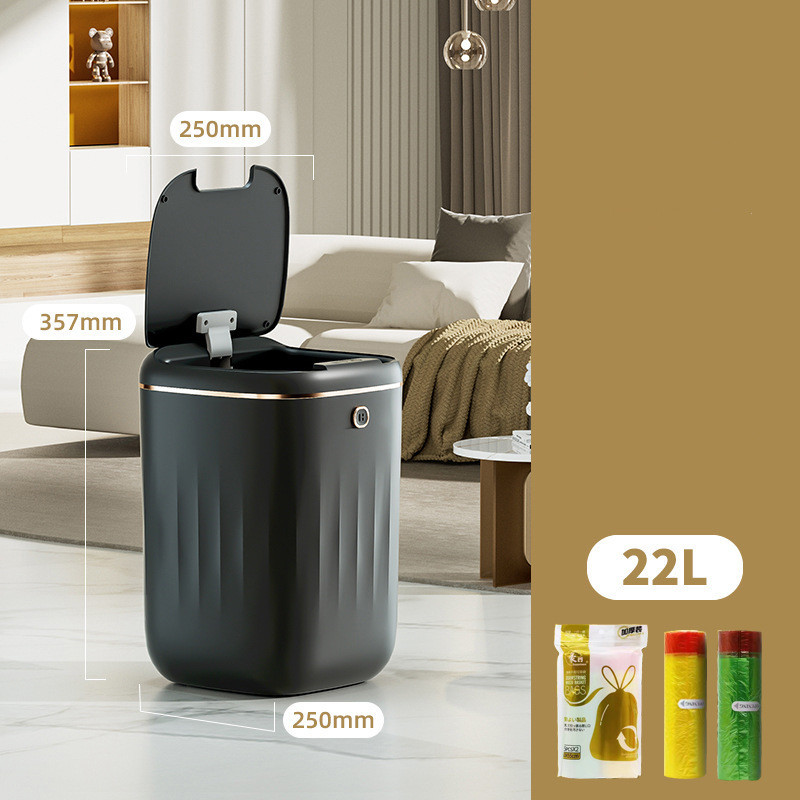 Home Living Room Mute Intelligent Induction Trash Can - Image 8