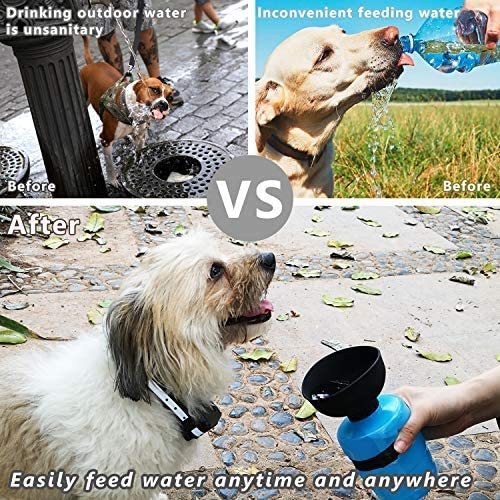 Pet Outdoor Foldable Bottle Dog Travel Water Bottle Dog Water Dispenser - Image 3