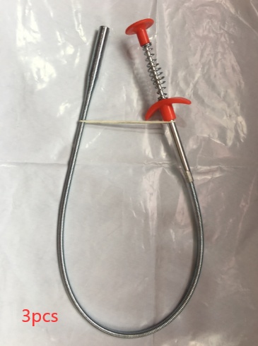 60CM Sewer Dredger Spring Pipe Dredging Tool Household Hair Cleaner Drain Clog Remover Cleaning Tools Household For Kitchen Sink Kitchen Gadgets - Image 10