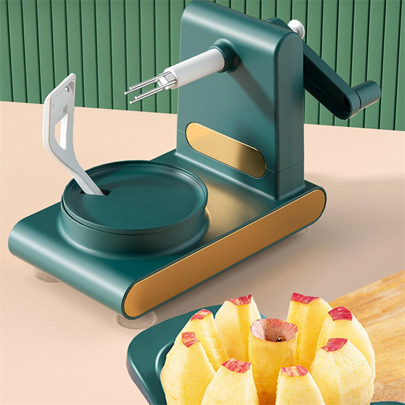 Hand-cranked Multifunctional Peeler Machine Home Peeler Cutter Kitchen Slicer Tools With Gadgets Fruit Corer Kitchen Gadgets - Image 3