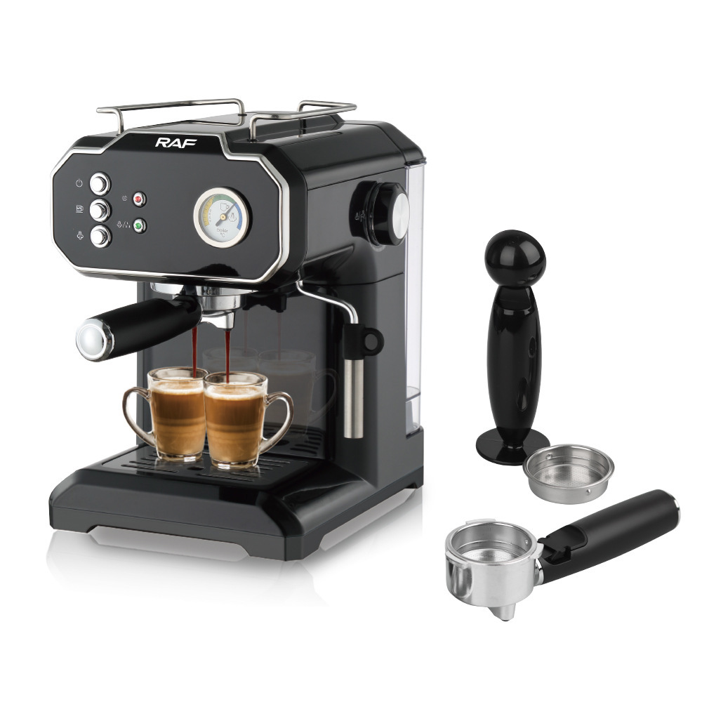 Household Small Semi-automatic High Pressure Steam Milk Froth Coffee Machine - Image 6