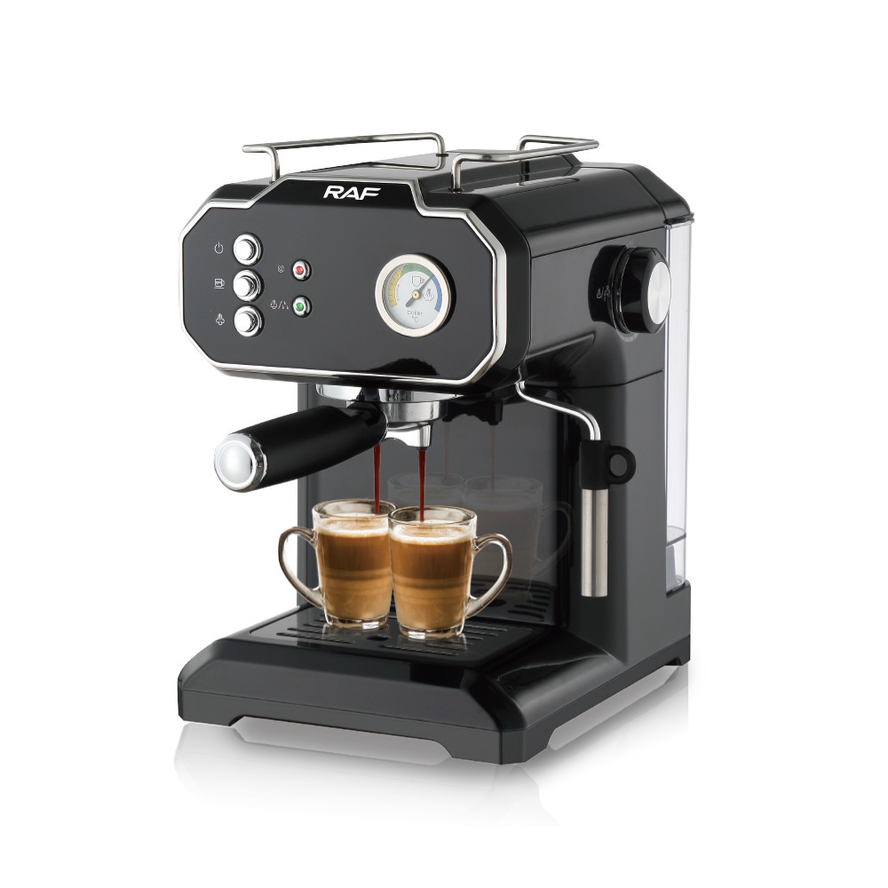 Household Small Semi-automatic High Pressure Steam Milk Froth Coffee Machine - Image 3
