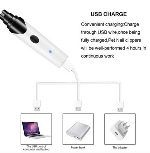 Pet Dog Cat Pencil Sharpener, Electric Nail Clippers Cleaning Nail Clippers - Image 6
