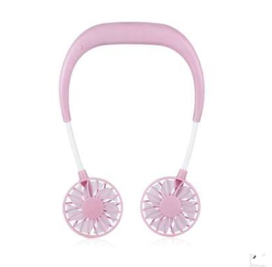 Charging portable lazy fan student desktop fan hanging neck fan - Image 5