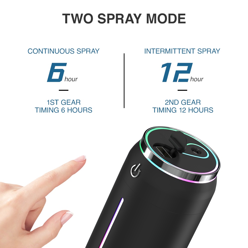 Hot Selling Car Humidifier 220ML Mini USB Aroma Diffuser Wholesale Air Humidificator - Image 2