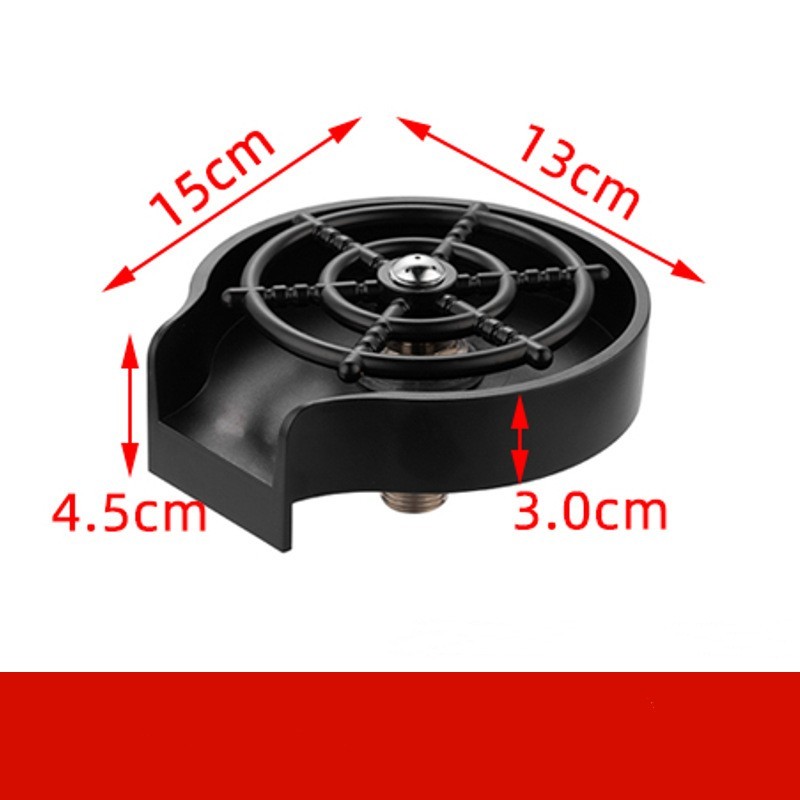 Small Sink Stainless Steel Faucet Household Automatic High Pressure Cup Washer - Image 3