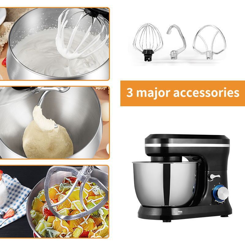 Chef's Cream Blender Stand Mixer Egg Beater - Image 5