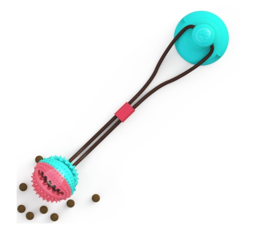 Dog Toys Silicon Suction Cup Tug Interactive Dog Ball Toy For Pet Chew Bite Tooth Cleaning Toothbrush Feeding Pet Supplies - Image 9