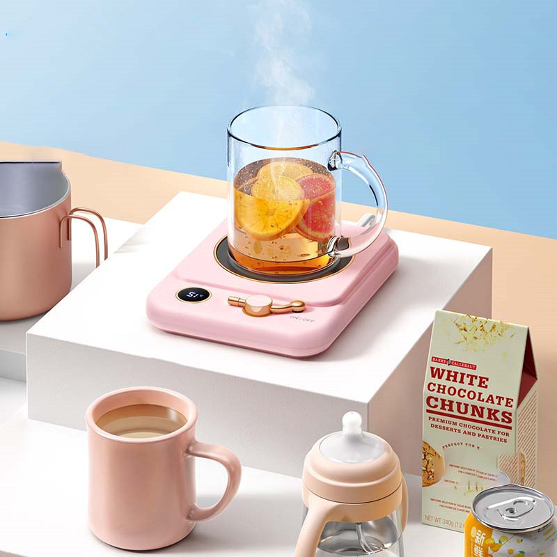 Milk Heating Insulation Base Desktop Digital Display Warming Pad - Image 6