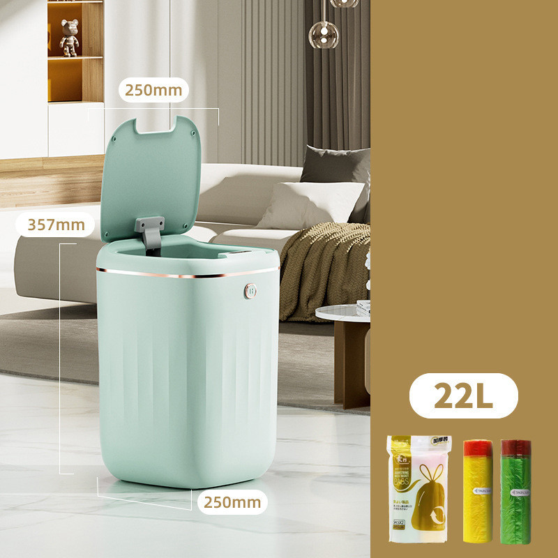 Home Living Room Mute Intelligent Induction Trash Can - Image 7