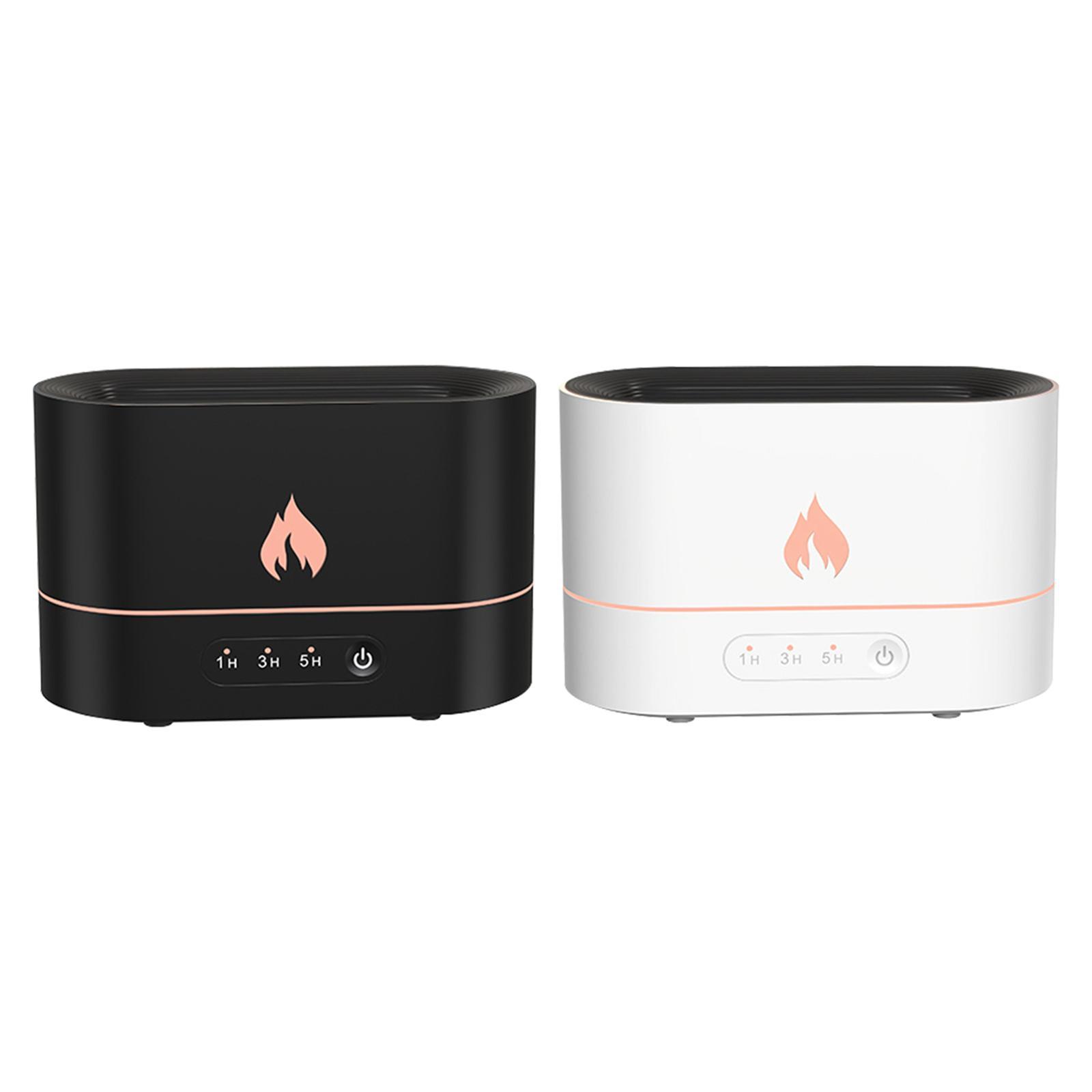 Siming Flame Aromatherapy Machine Home Bedroom Silent Atmosphere Light Humidifier Flame Diffuser Home Decor - Image 4