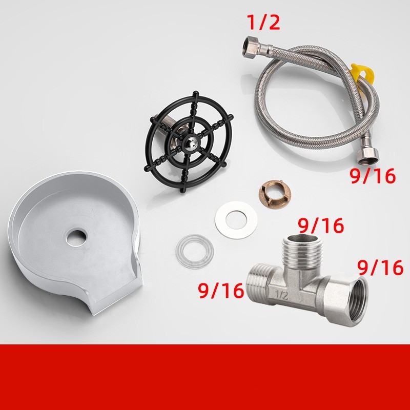 Small Sink Stainless Steel Faucet Household Automatic High Pressure Cup Washer - Image 9