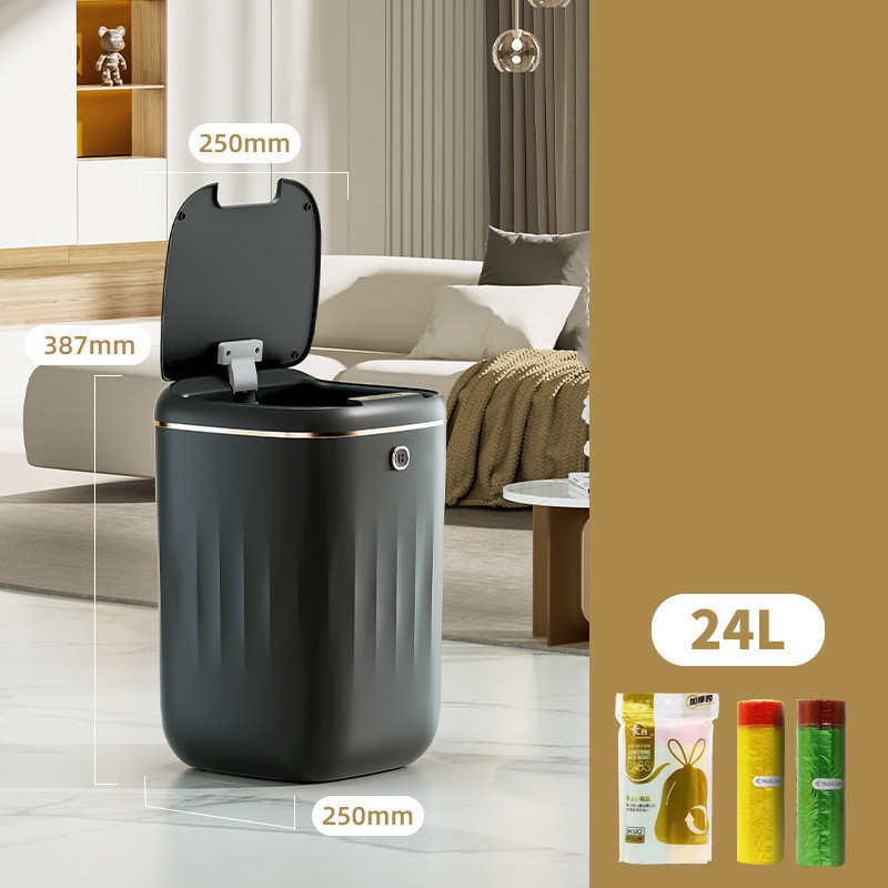 Home Living Room Mute Intelligent Induction Trash Can - Image 5