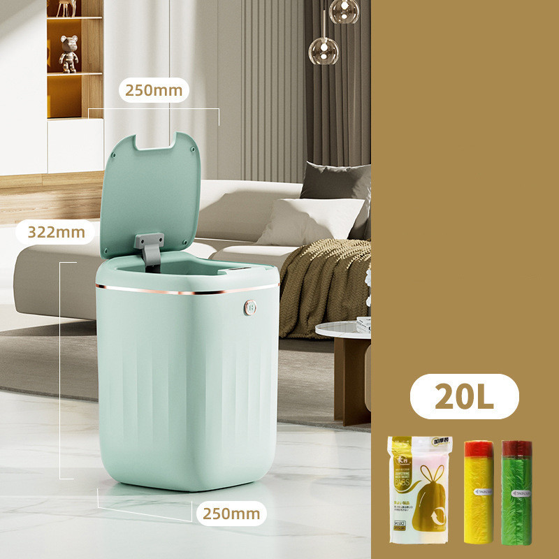Home Living Room Mute Intelligent Induction Trash Can - Image 10